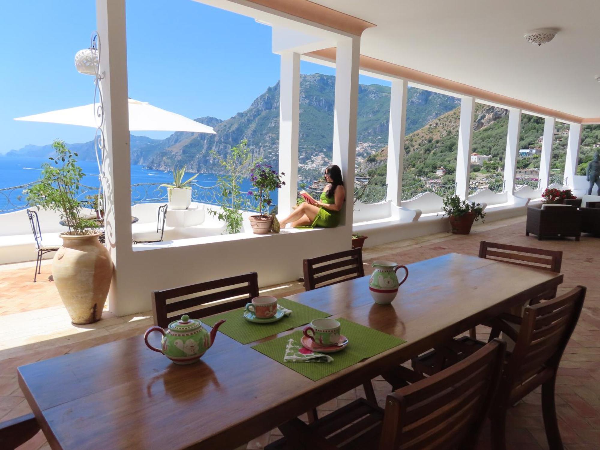 Villa Santa Chiara Positano Suites Екстериор снимка