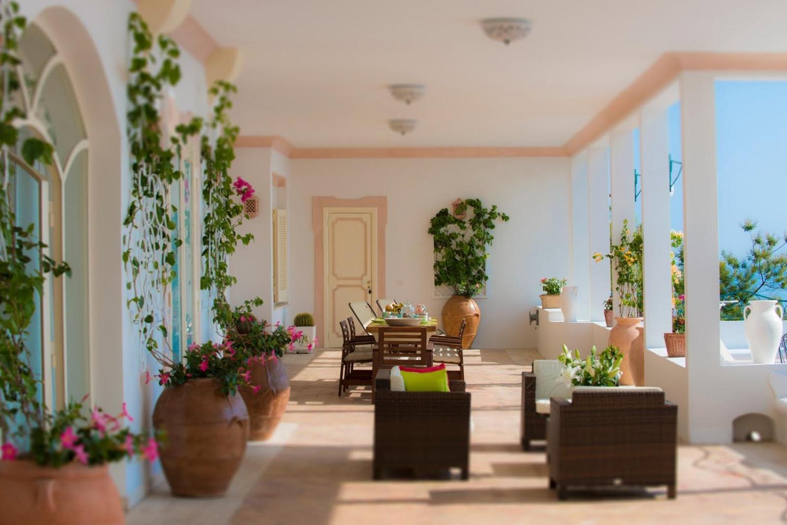 Villa Santa Chiara Positano Suites Екстериор снимка