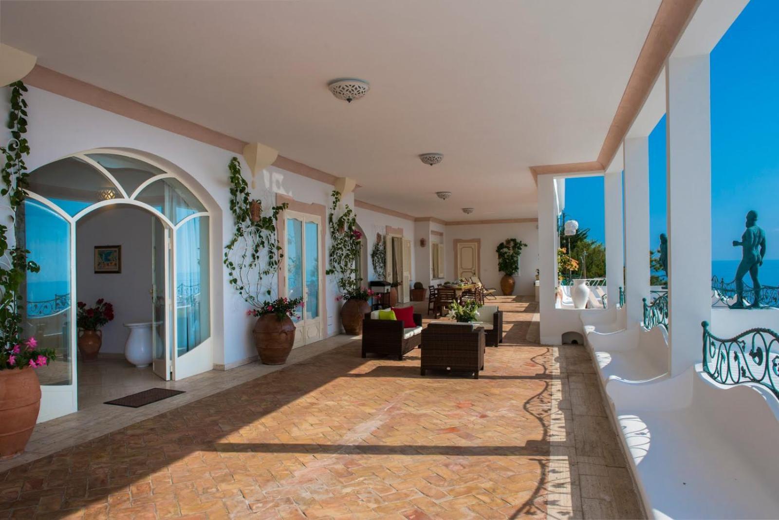 Villa Santa Chiara Positano Suites Екстериор снимка