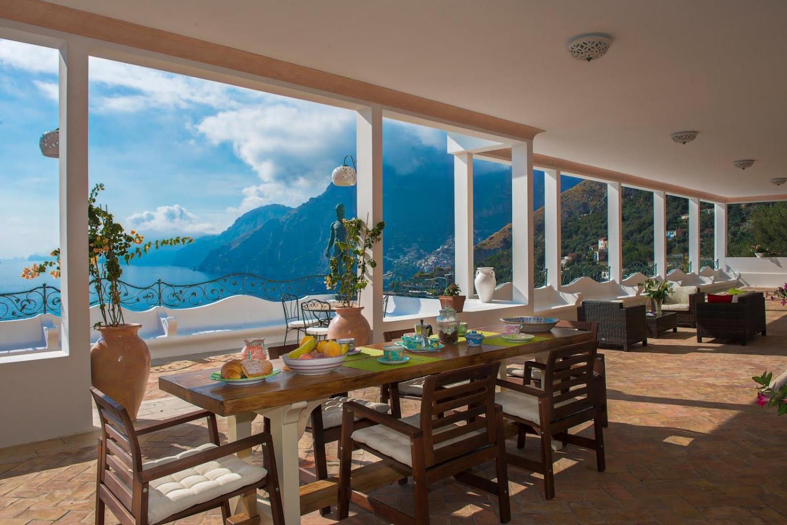 Villa Santa Chiara Positano Suites Екстериор снимка