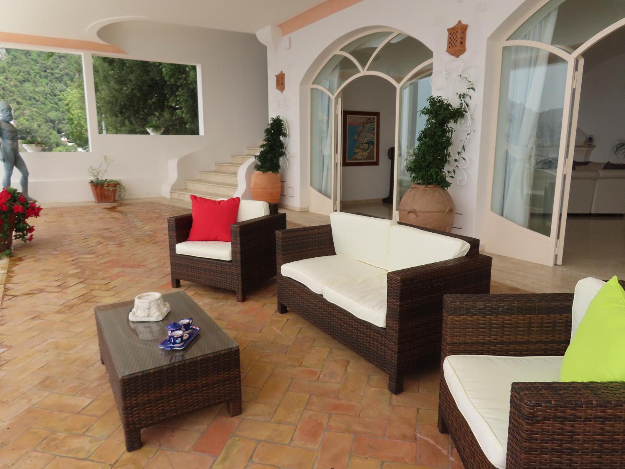 Villa Santa Chiara Positano Suites Екстериор снимка